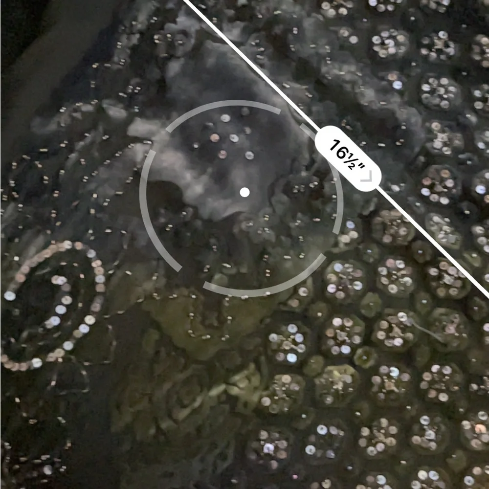 Sue Wong Velvet Burnout Beaded Dress 10 - Picture 6 of 11